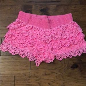 Lace shorts